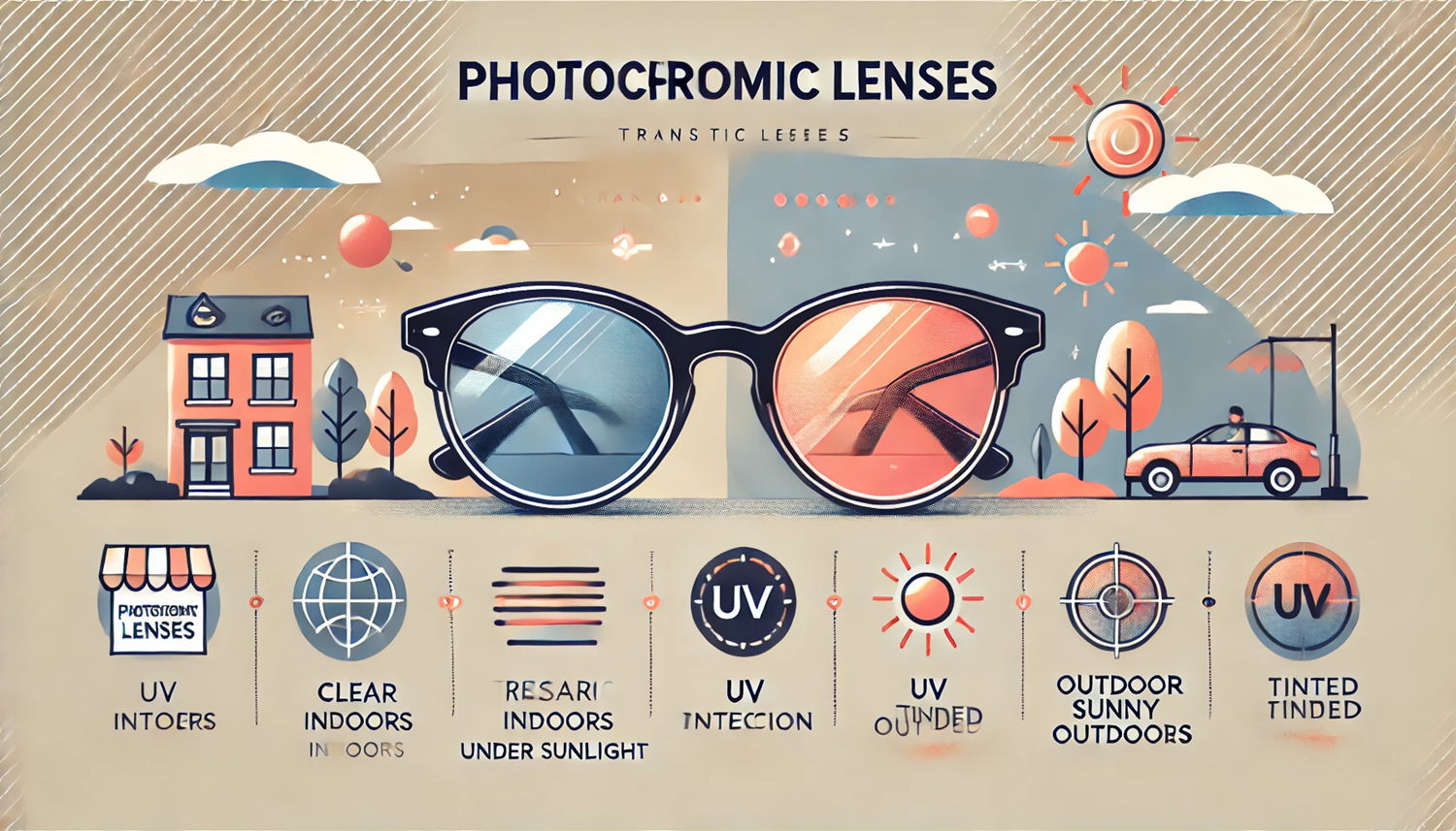 변색 렌즈 (포토크로믹 렌즈)
