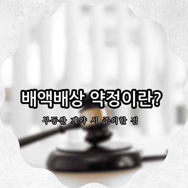 배액배상 약정이란?