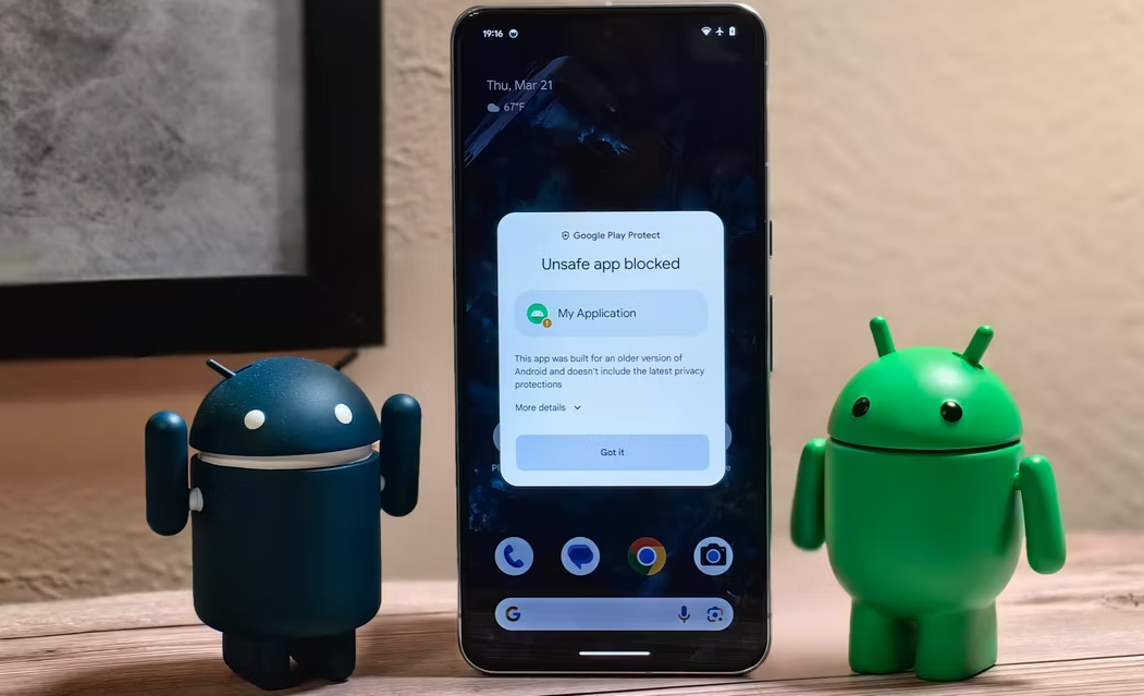 Android 15 업데이트로 Marshmallow 및 이전 버전의 앱 설치가 차단(이미지출처-androidpolice)