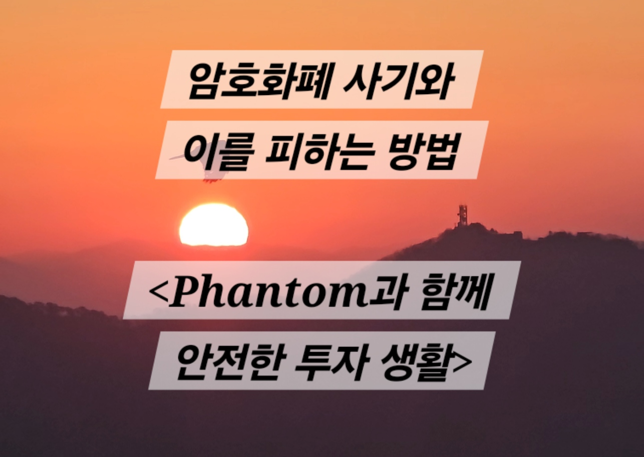 암호화폐 사기와 이를 피하는 방법 – Phantom과 함께 안전한 투자 생활