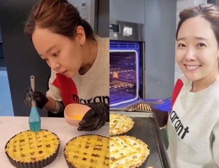  소유진, 누가 백종원 아내 아니랄까 봐…'카페 차려도 되겠어' 수준급 베이킹 실력