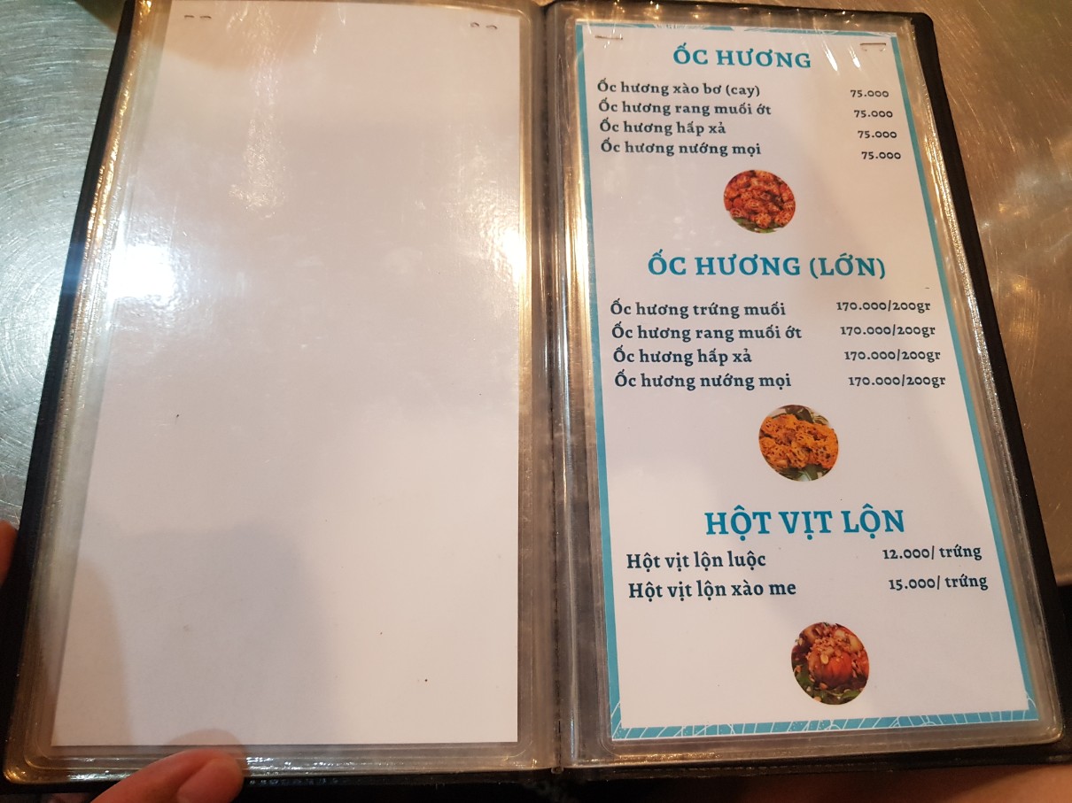 호치민 빈탄군 로컬 맛집 OC KHANH 2 메뉴(6)