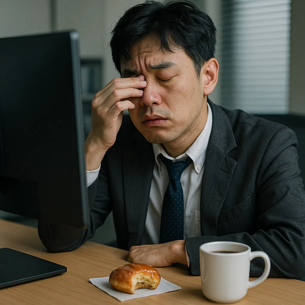 Tired Office Worker