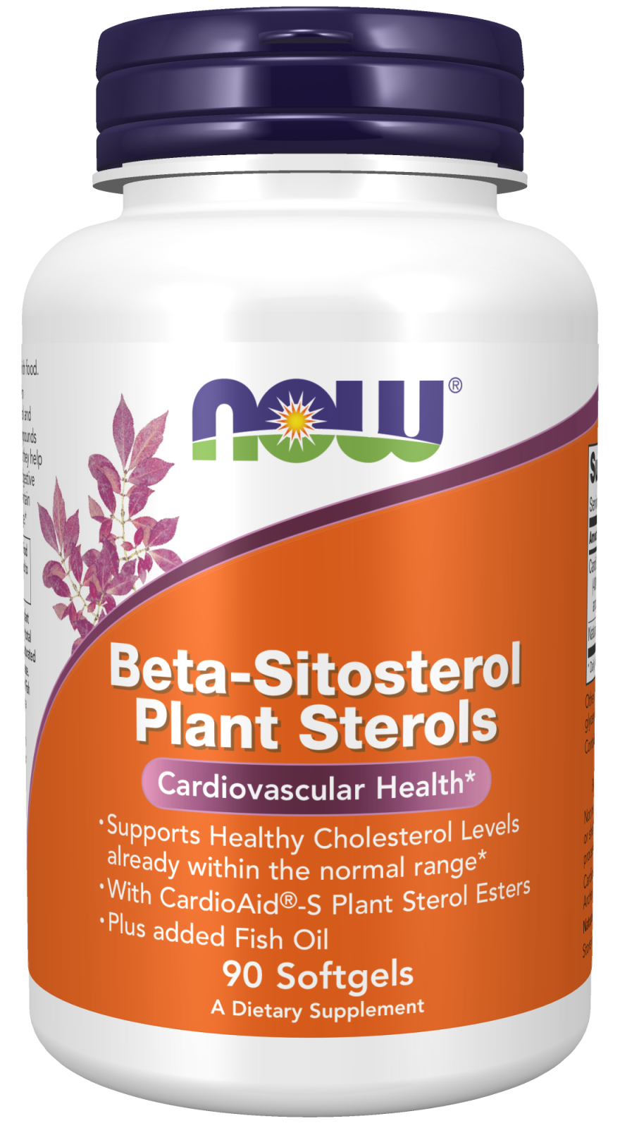 Now Foods, Beta-Sitosterol Plant Sterols