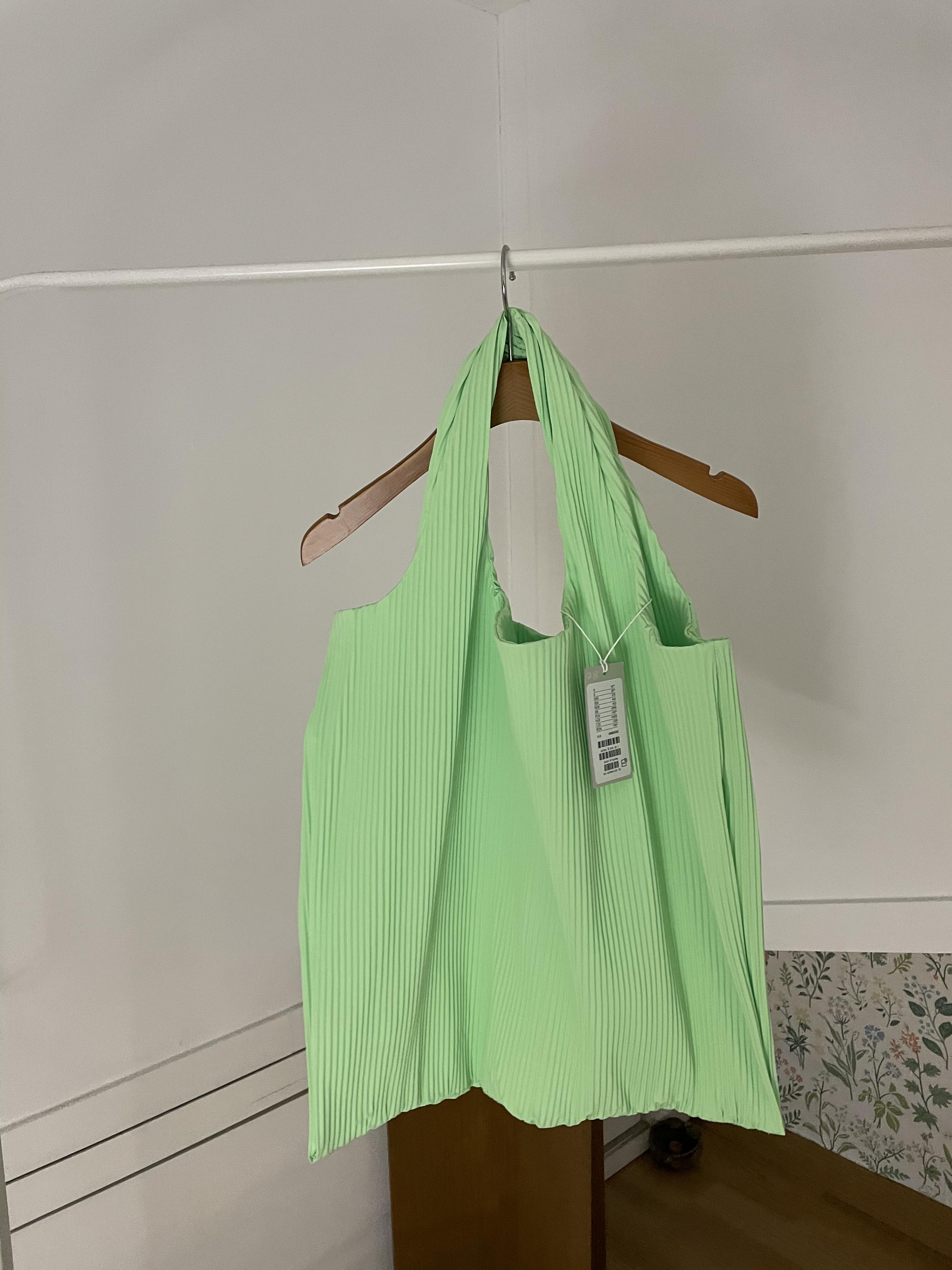 COS 쇼퍼백 Pleated fabric shopper bag