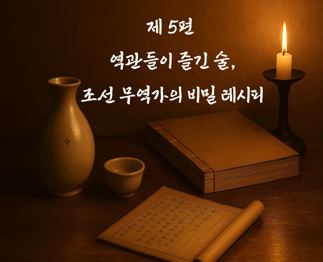 역관들이 즐긴 술 – 조선 무역가의 비밀 레시피