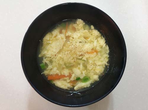  자취생 간단요리 '계란국' 끓이기 / Egg Drop Soup