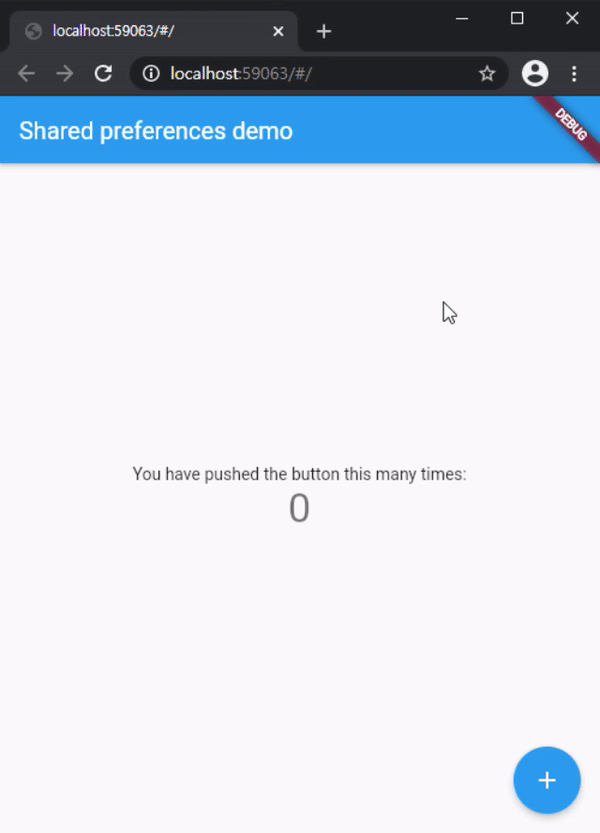  [Flutter] Shared preferences