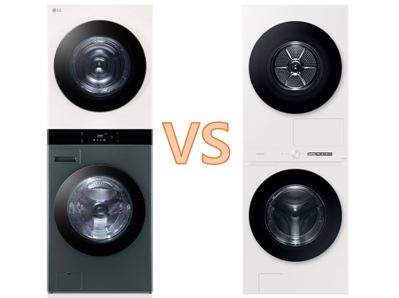  LG 워시타워 VS 삼성 워시타워 그랑데 원바디 비교 분석!