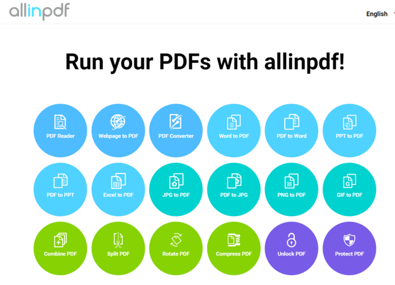 맞추는 법! Allinpdf-PDF 변환 병합 사이트 사용법【대학생의 요령】PDF 변환하는 방법 PDF 2