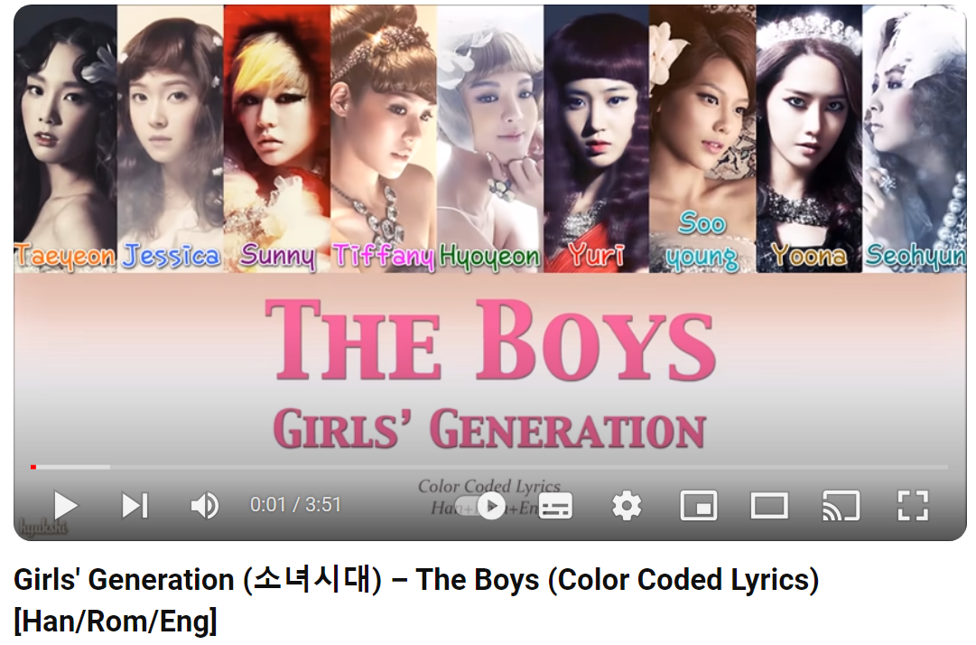 소녀시대-The-Boys