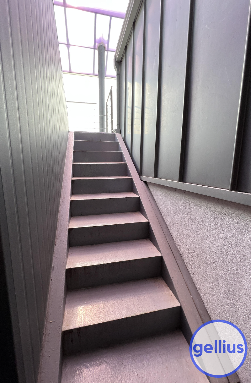 구봉산 투썸플레이스 전망대 계단