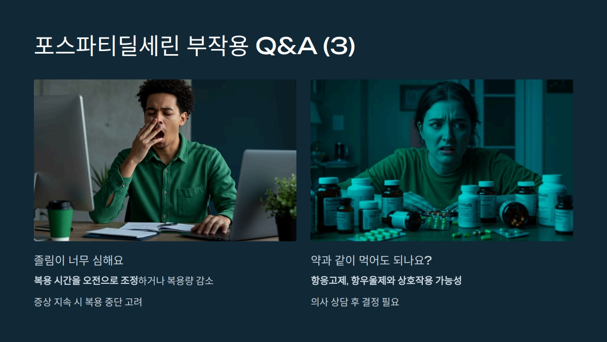 포스파티딜세린 부작용