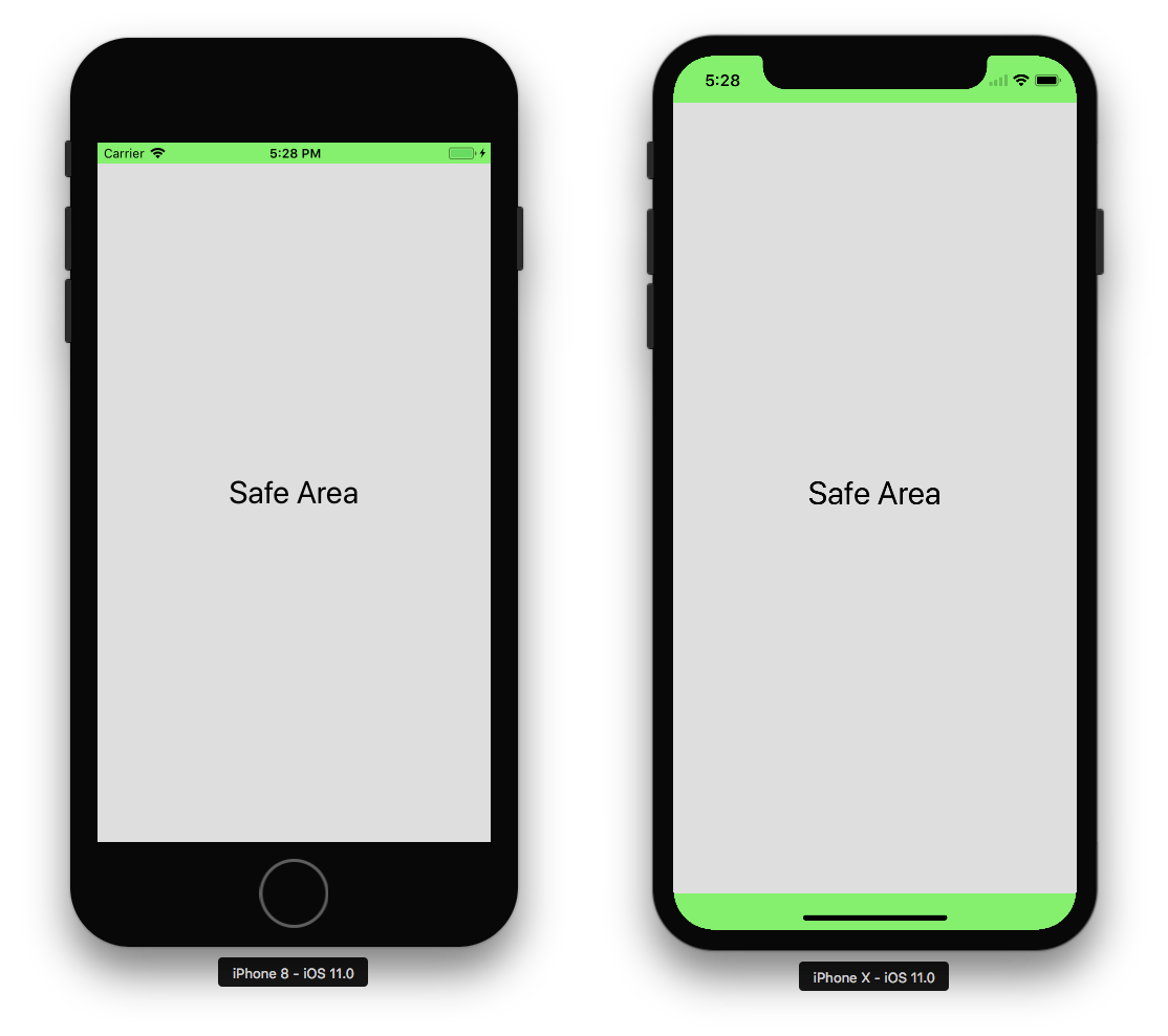 iOS Safe Area
