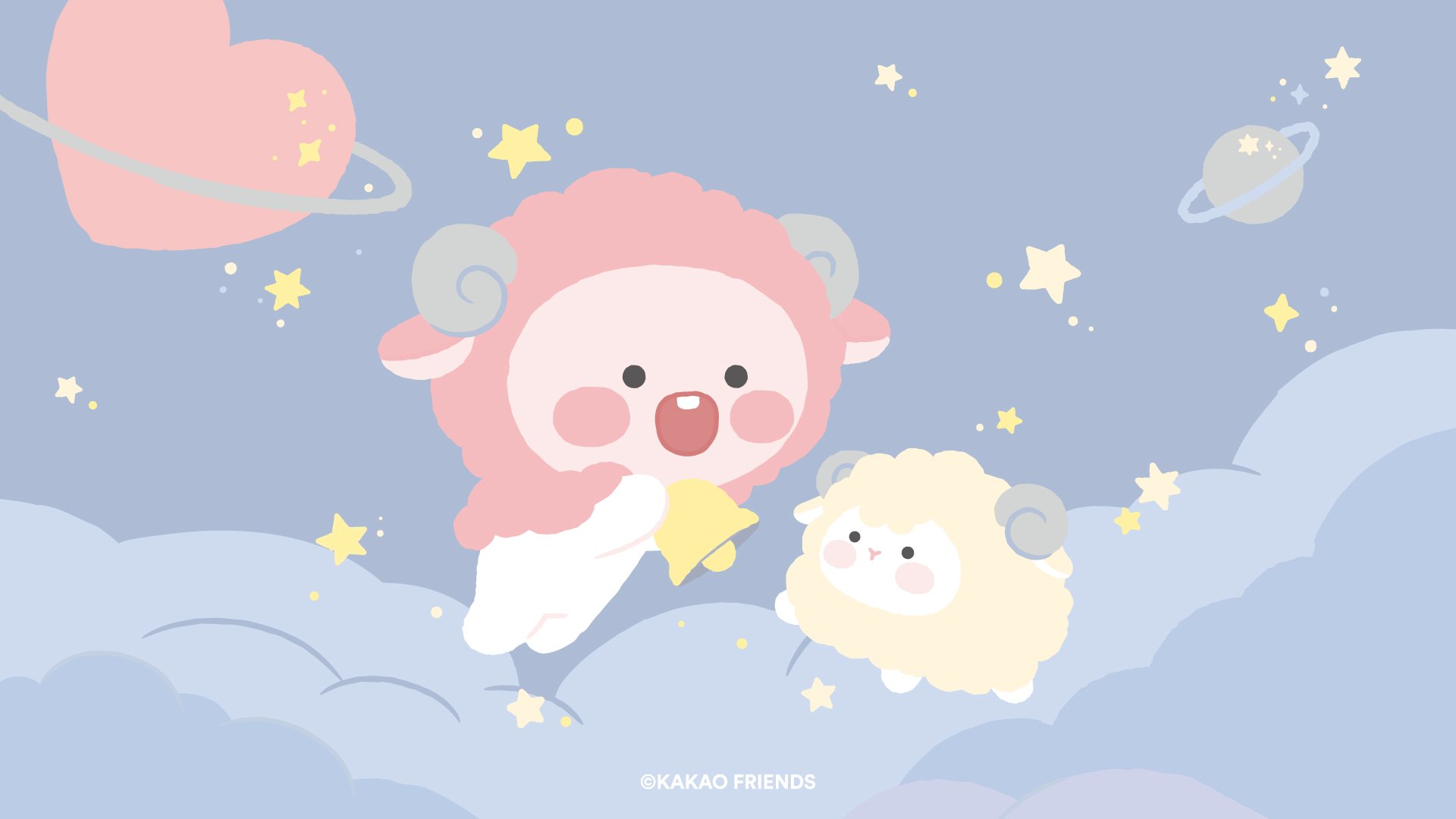 Japan Kakao Apeach Wallpaper 사랑을 담은 비너스인