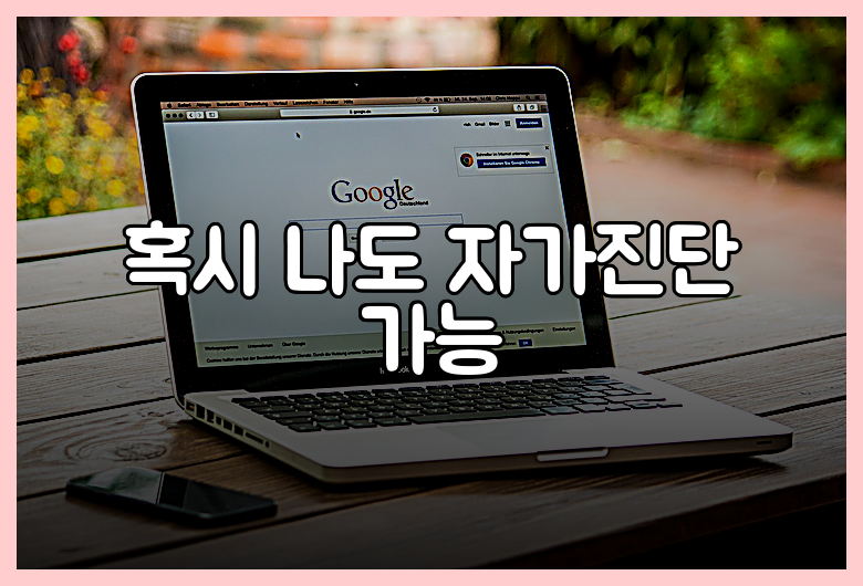 혹시 나도 자가진단 가능