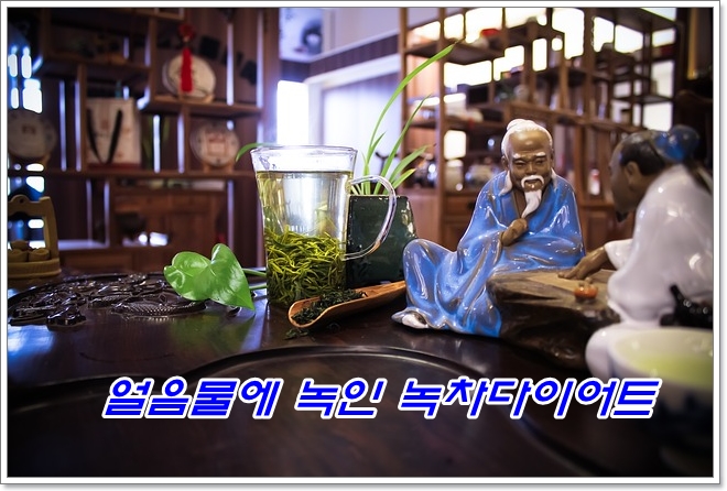  얼음물에 우린 슈퍼 녹차 다이어트 효과