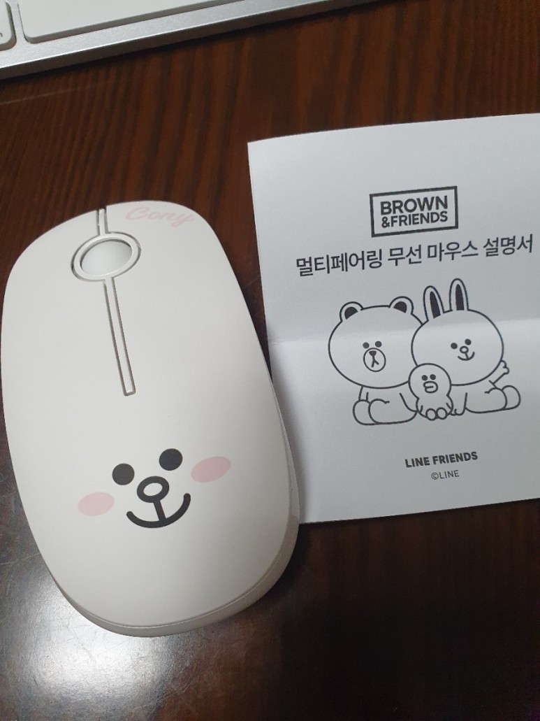 블루투스 마우스 추천♡라인프렌즈 코니 블루투스마우스♡ 8