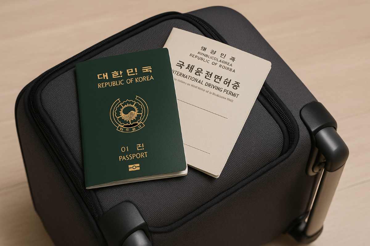 여권과_여행아이템