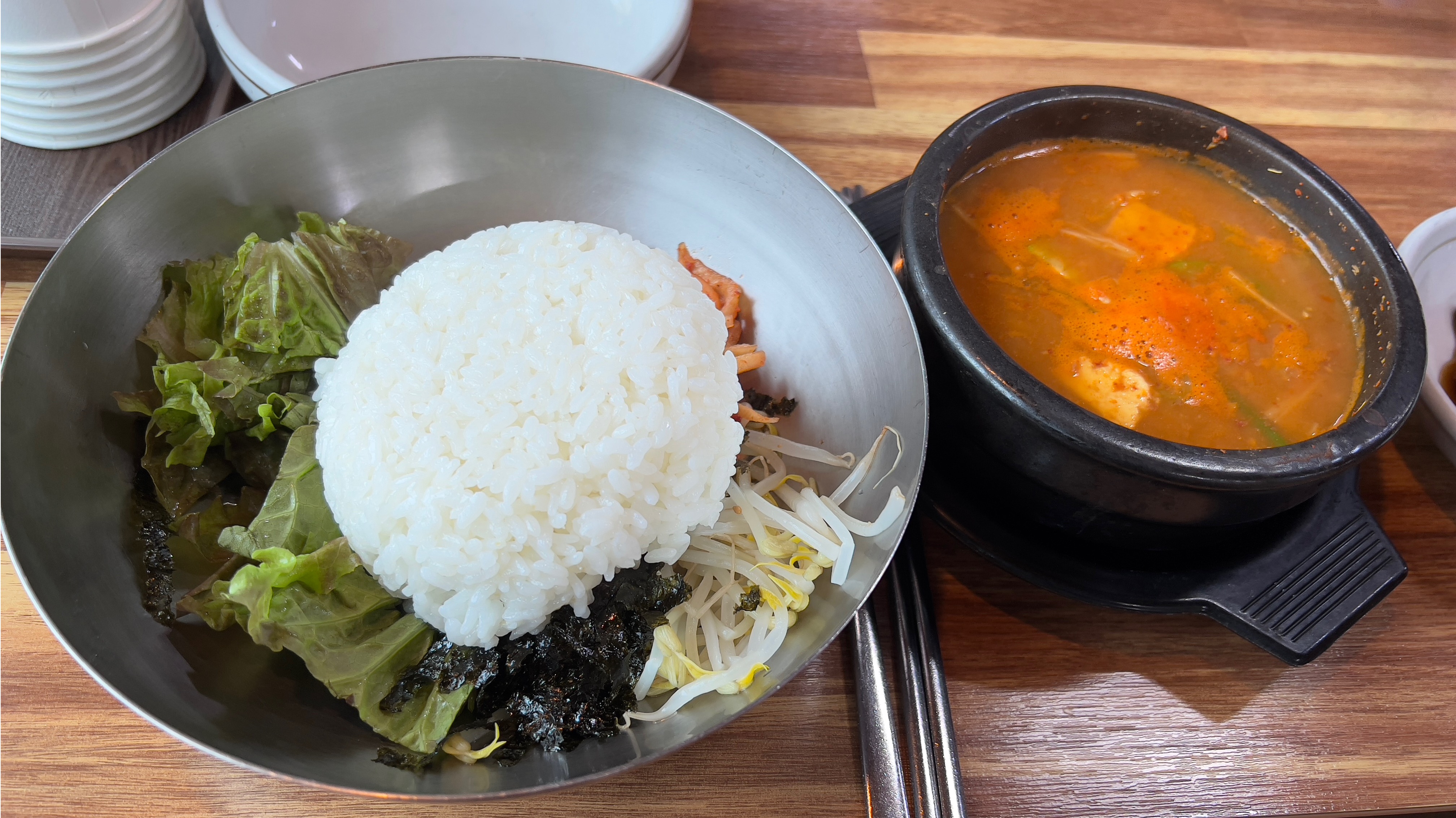  두부가 맛있는 구미 콩밭애
