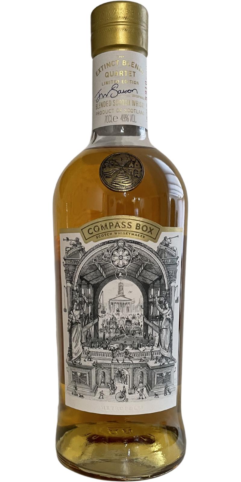 블렌디드 리뷰36) 컴파스 박스 메트로폴리스 / Compass Box Metropolis