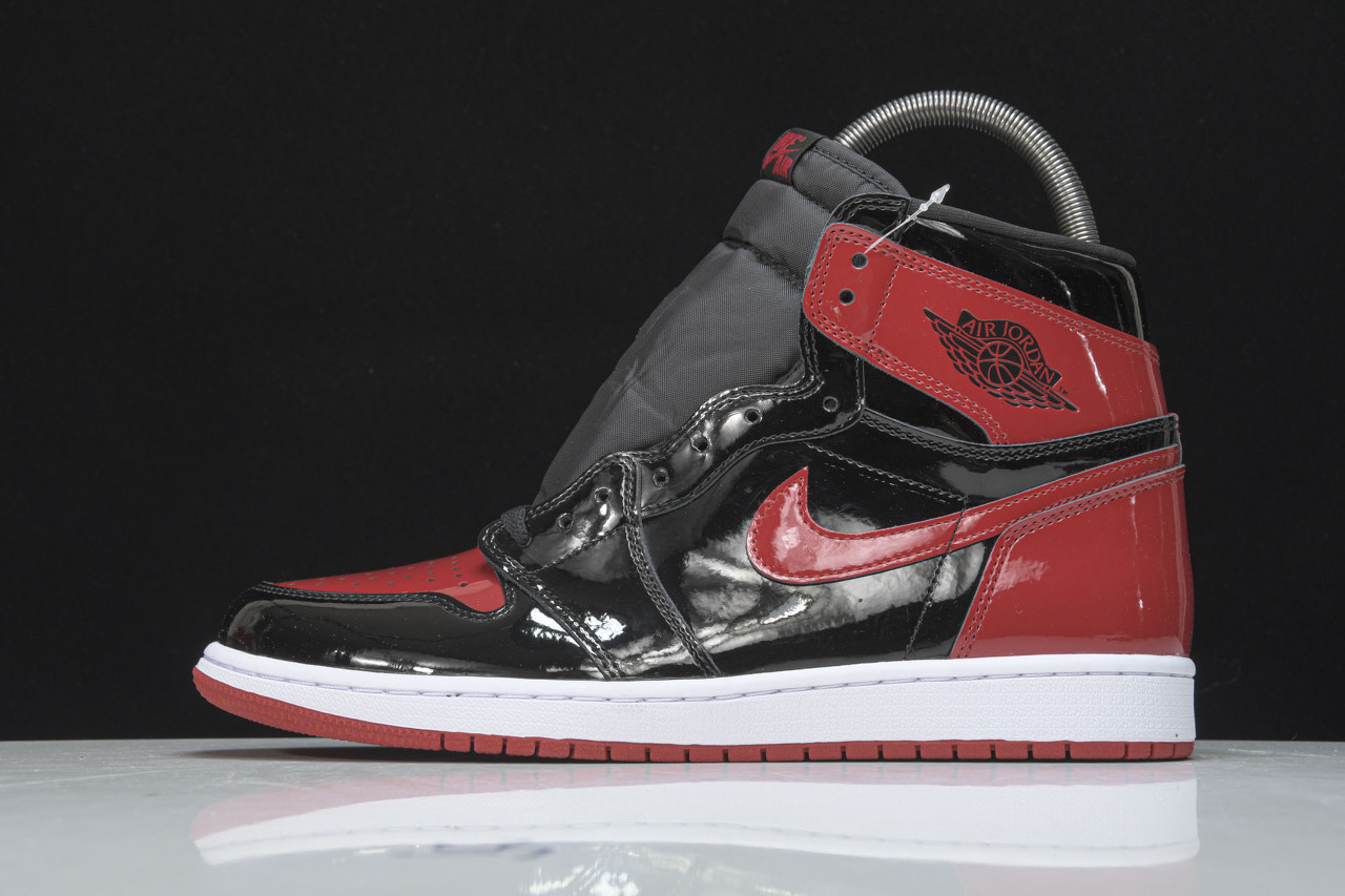  [NIKE] PK 나이키 에어조던1 레트로 하이 OG 브레드 패턴트 BRED PATENT 555088-063