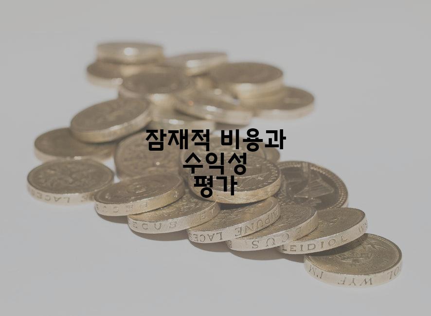 잠재적 비용과 수익성 평가