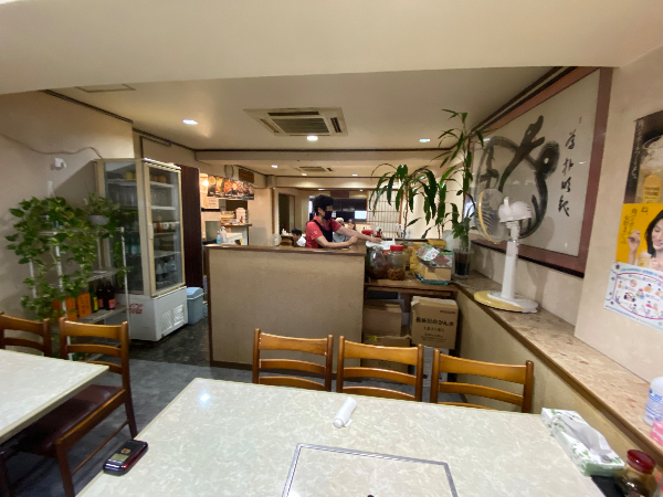 한국 음식점&#44; 남대문의 내부