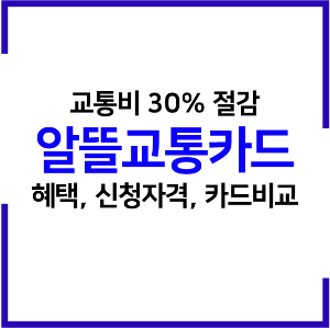  2023 알뜰교통카드 지원내용(혜택), 신청자격, 신청방법, 카드비교 총 정리