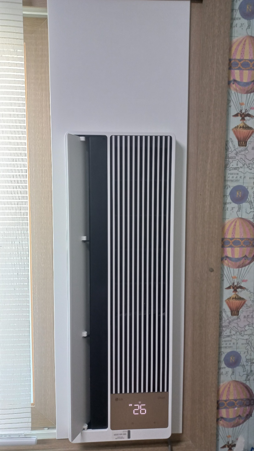  LG 휘센 오브제컬렉션 엣지 창호형 에어컨(창문형 에어컨) 전기료 얼마나 나올까? (정속형 vs 인버터형)