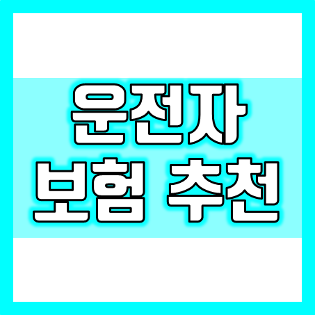 운전자보험추천, 자가용 및 영업용운전자보험 핵심 보장내용만 설계에 담아 가입하세요.