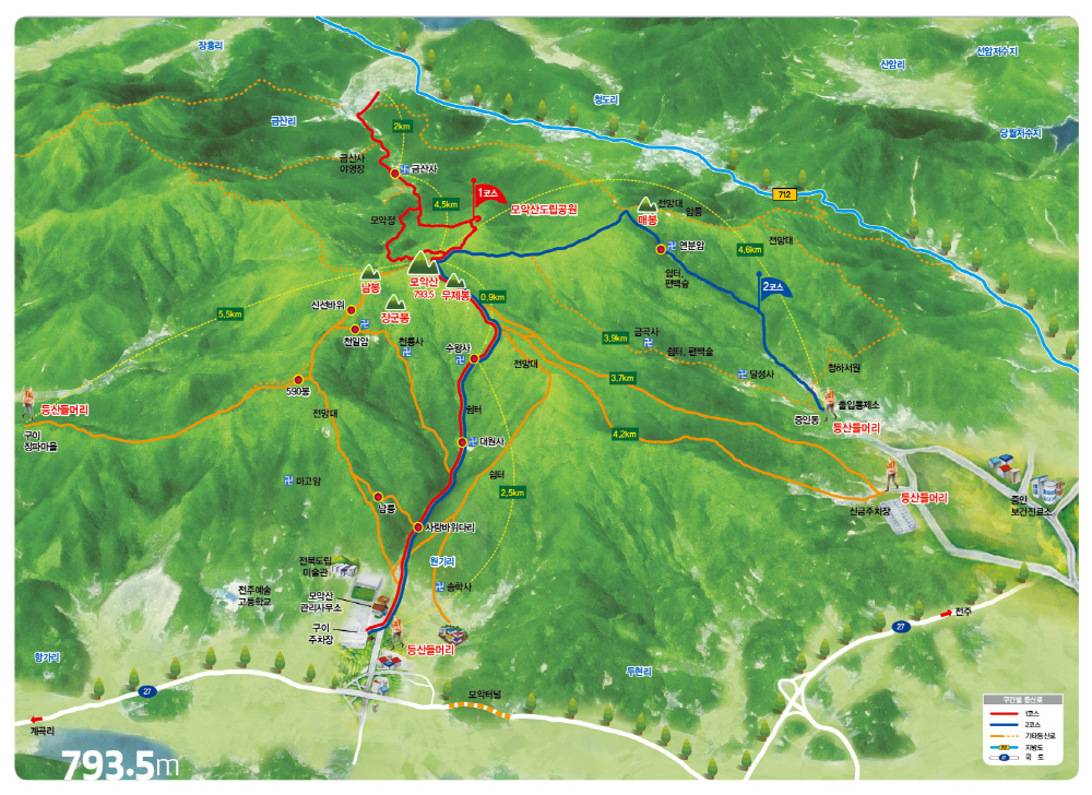모악산 등산코스