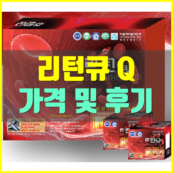  리턴큐 가격 후기