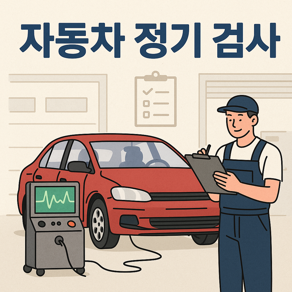자동차 정기검사 준비물과 서류 총정리 검사 당일 꼭 챙기세요
