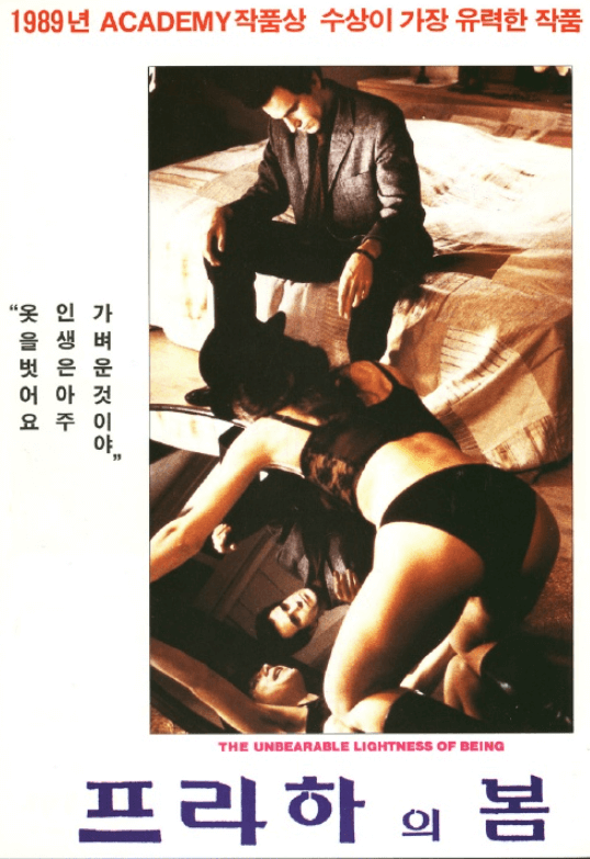  밀란 쿤데라 별세, 소설 참을 수 없는 존재의 가벼움, 영화 프라하의 봄