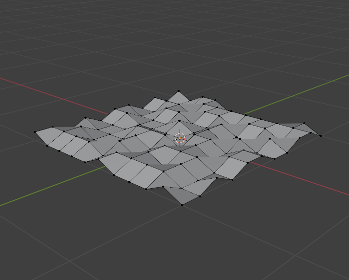 버택스 높이가 랜덤하게 위치되었을 때
