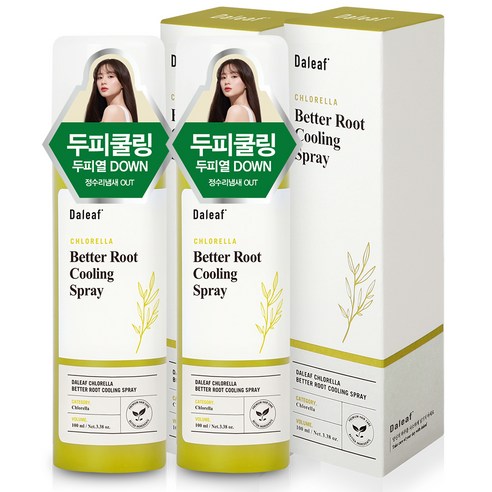  달리프 클로렐라 베러 루트 쿨링 스프레이 100ml * 2개