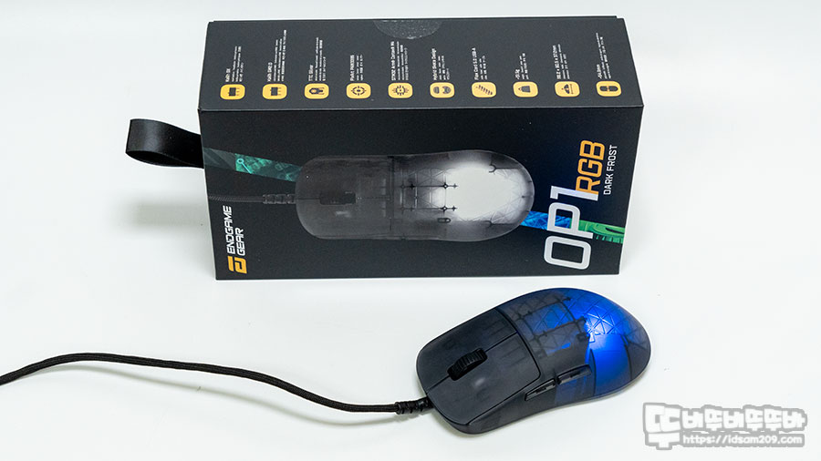  Endgame gear 엔드게임 기어 OP1 RGB Gaming Mouse 게이밍 유선마우스