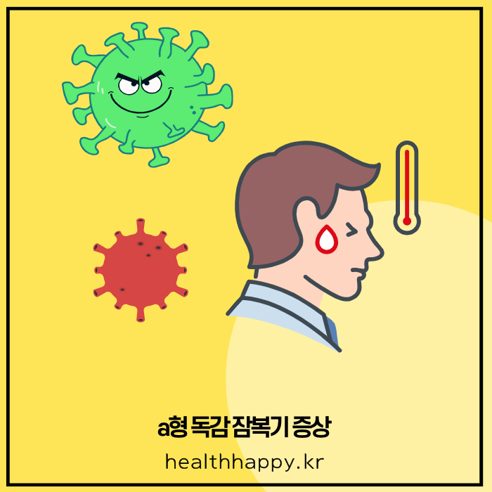 a형 독감 잠복기 증상