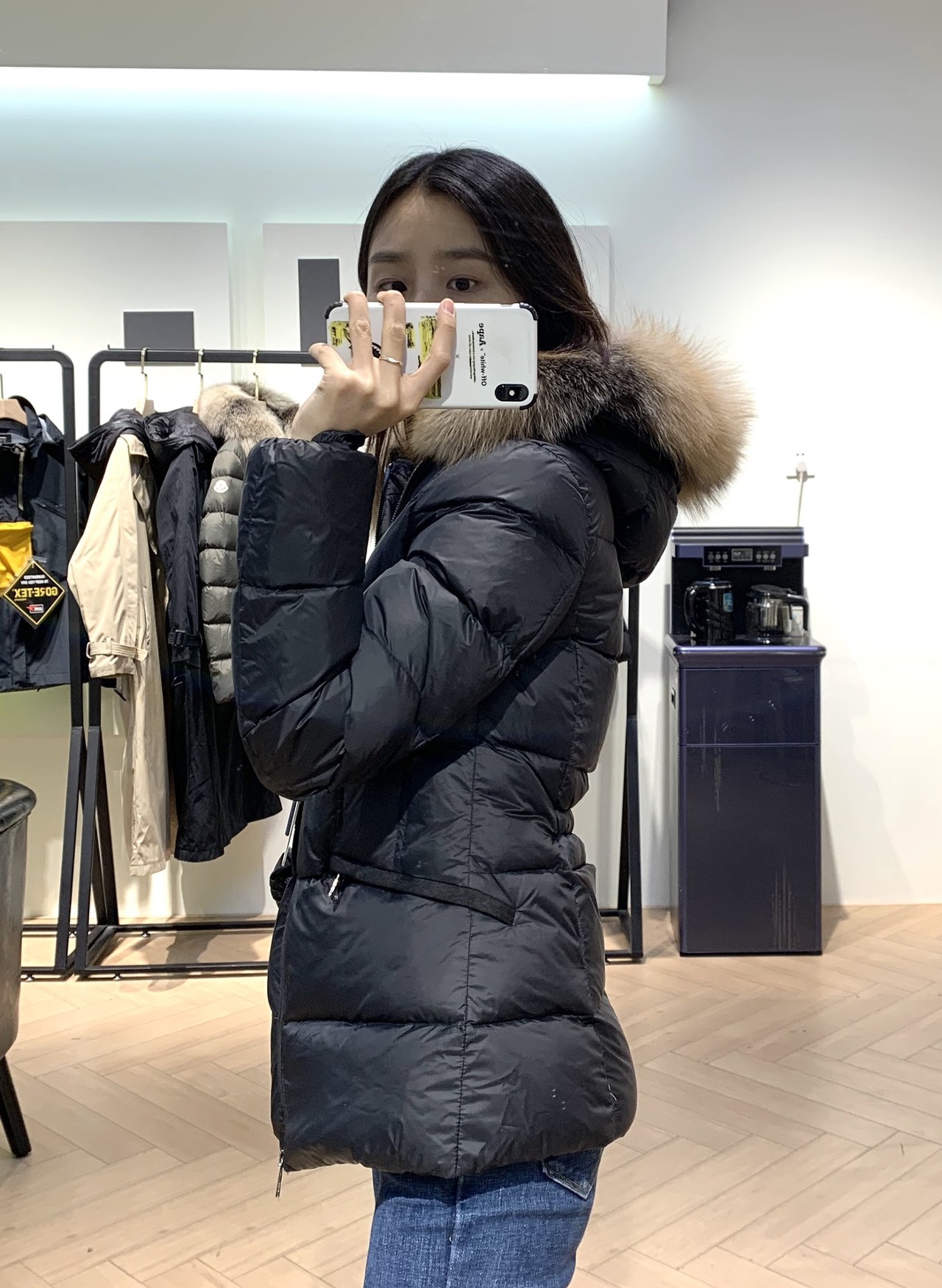  [MONCLER] 몽클레어 보에드 BOED 폭스퍼 다운 패딩 자켓 1A552 02 C0229 999 24684 (2 COLOR)