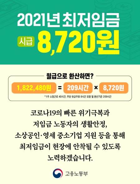  최저시급 - 회사를 운영하신는 분들께 100만원 아껴 드립니다!
