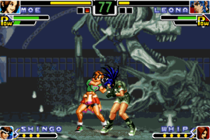  마벨러스 - 더 킹 오브 파이터즈 EX 네오 블러드 (ザ・キング・オブ・ファイターズEXネオブラッド - The King of Fighters EX Neo Blood) GBA - FTG (대전격투)
