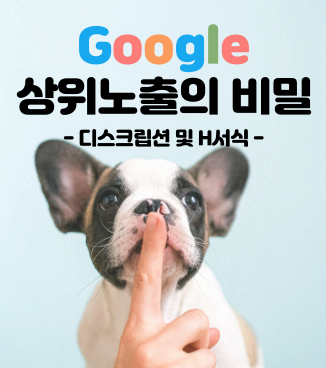  [구글 상위 노출의 비밀] 디스크립션과 H서식 알고가기