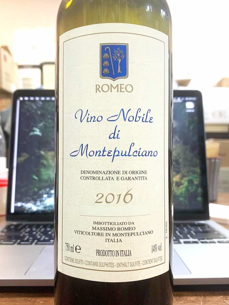 Romeo Vino Nobile di Montepulciano DOCG 2016