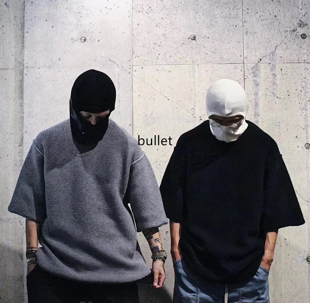 [FEAR OF GOD x ERMENEGILDO ZEGNA] 피어오브갓 X 에르메네질도 제냐 오버사이즈 니트 반팔 티셔츠 (2 COLOR)