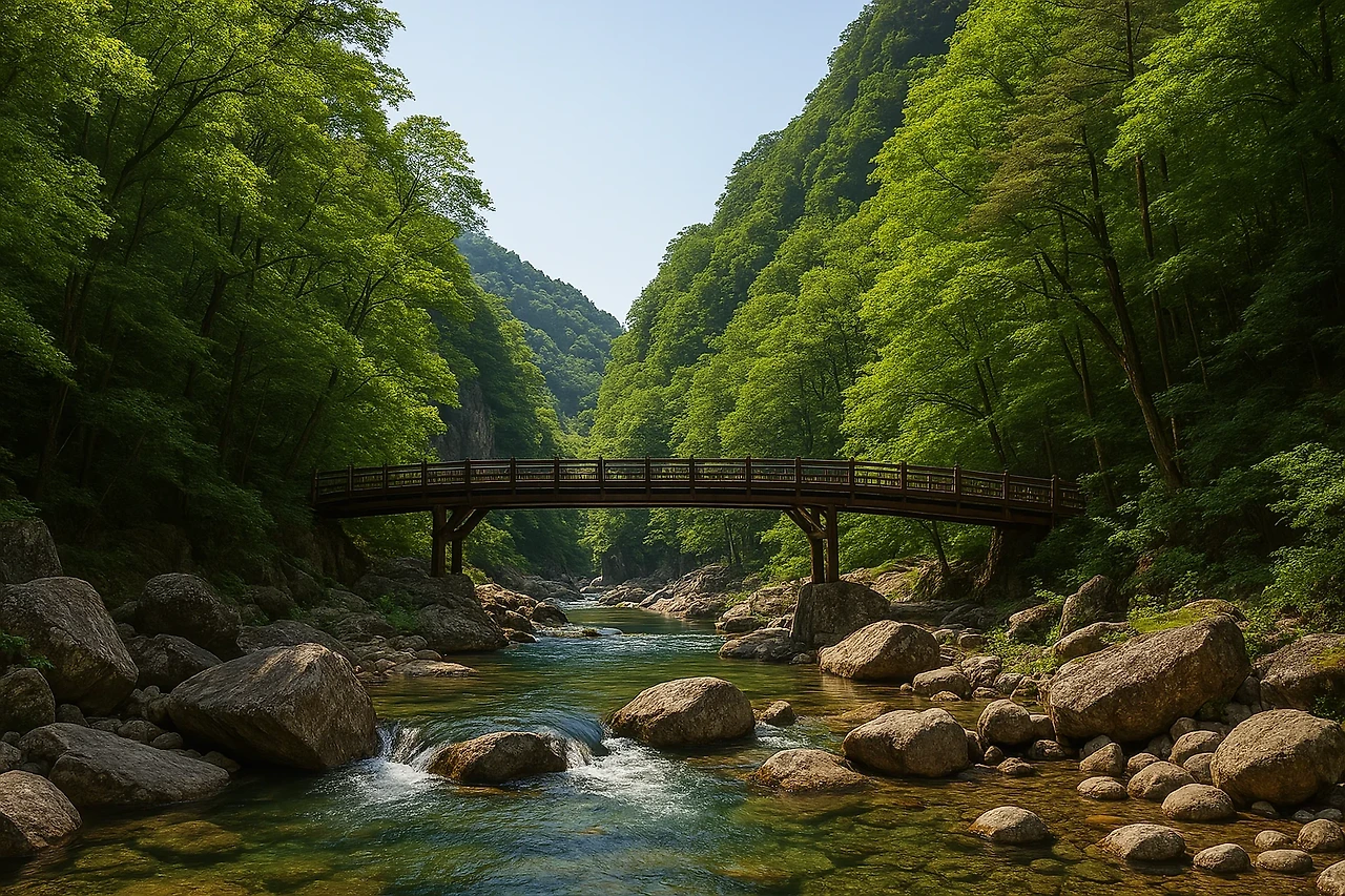 📍 2. 전북 진안 – 운일암반일암 자연휴양림