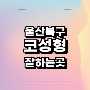 울산 북구 성형외과