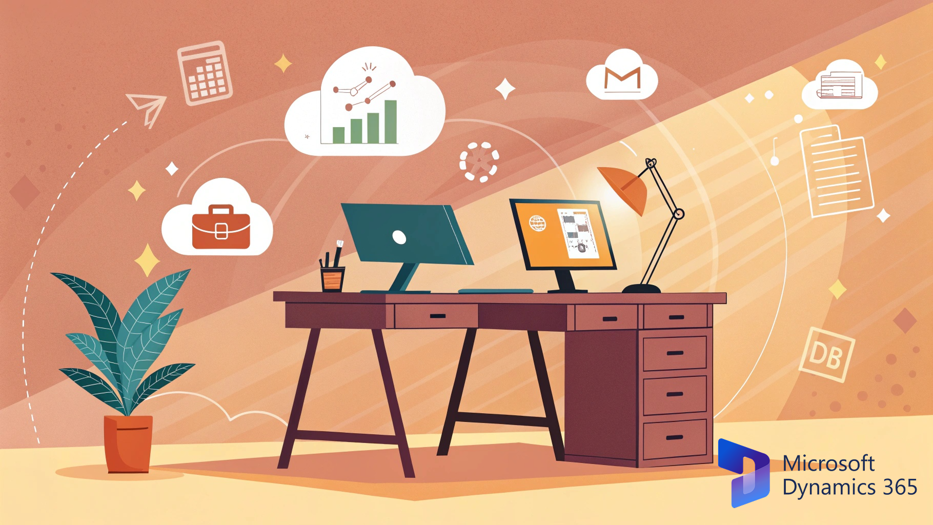 MS dynamics 365 배너