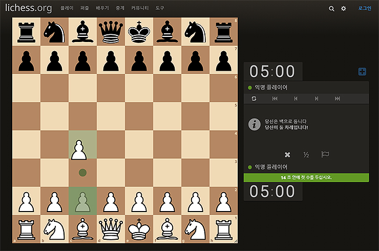 chess-플레이-화면