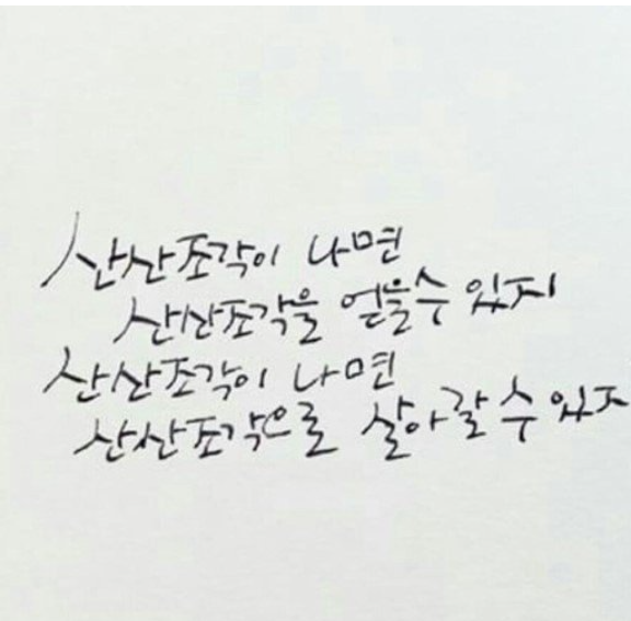 기쁨에게 - 정호승 시인 - 산산조각, 부치지 않은 편지, 슬픔이